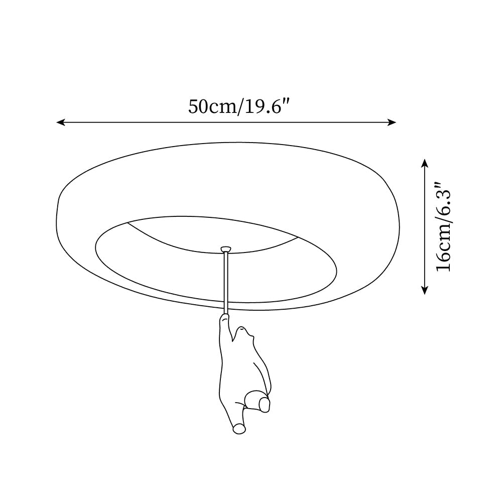Neko-loftlampe