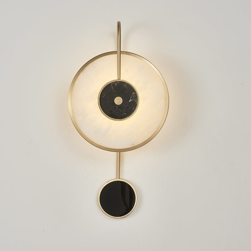 Merdin vägglampa i alabaster