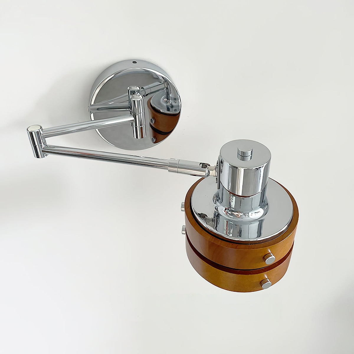 Karry Wall Lamp Wood Adjustable Mid-Century