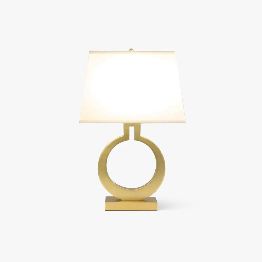 Lyrace hyggelig bordlampe i stof
