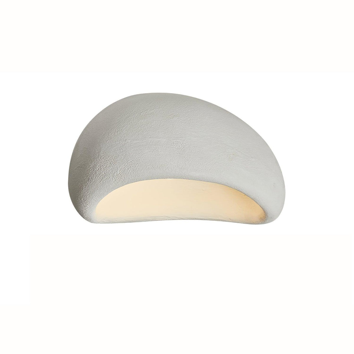 Rivenira loftslampe med japansk wabi-sabi-måne