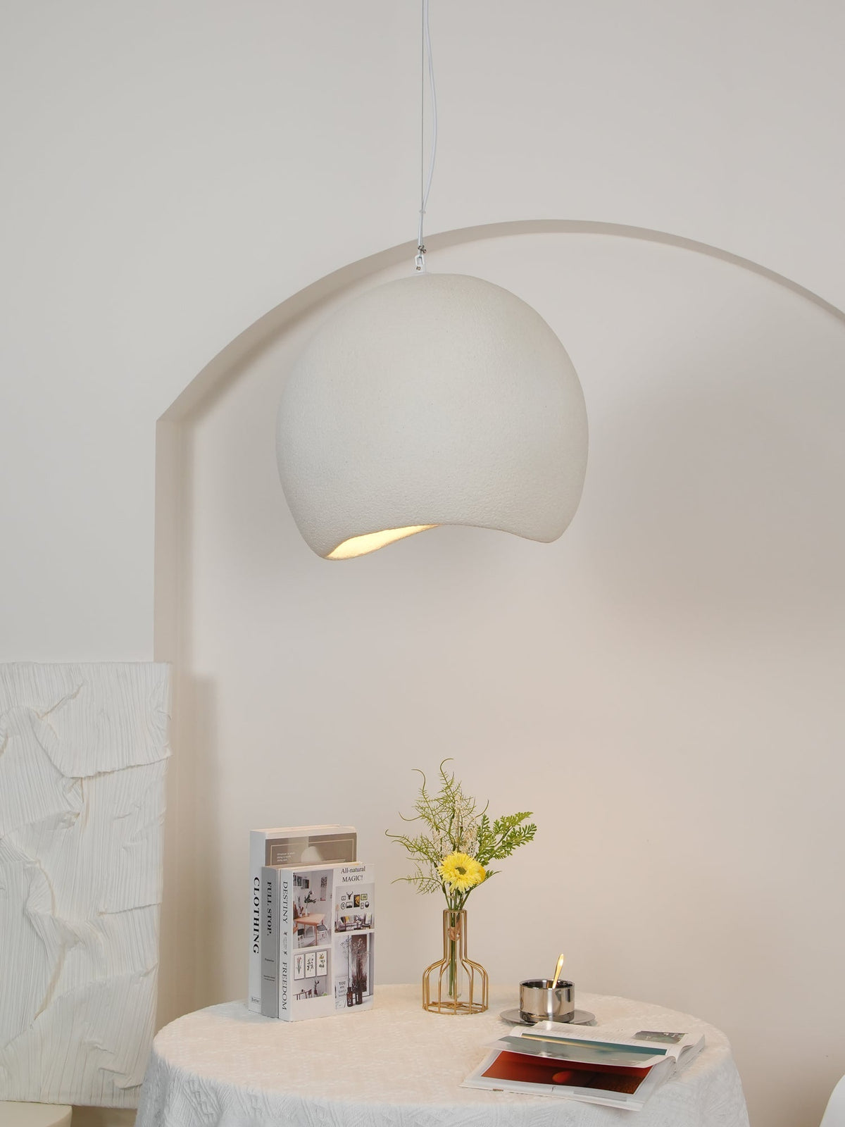 Reloza moderne minimalistisk pendellampe i resin