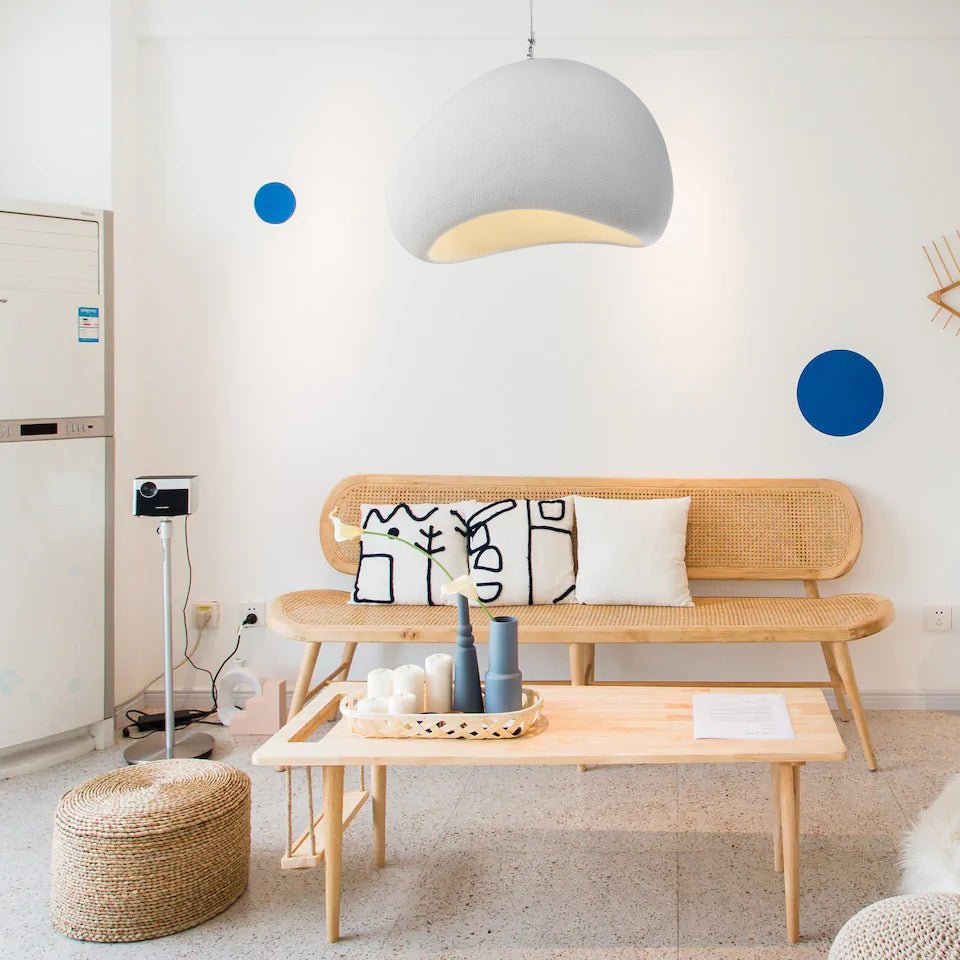 Reloza moderne minimalistisk pendellampe i resin