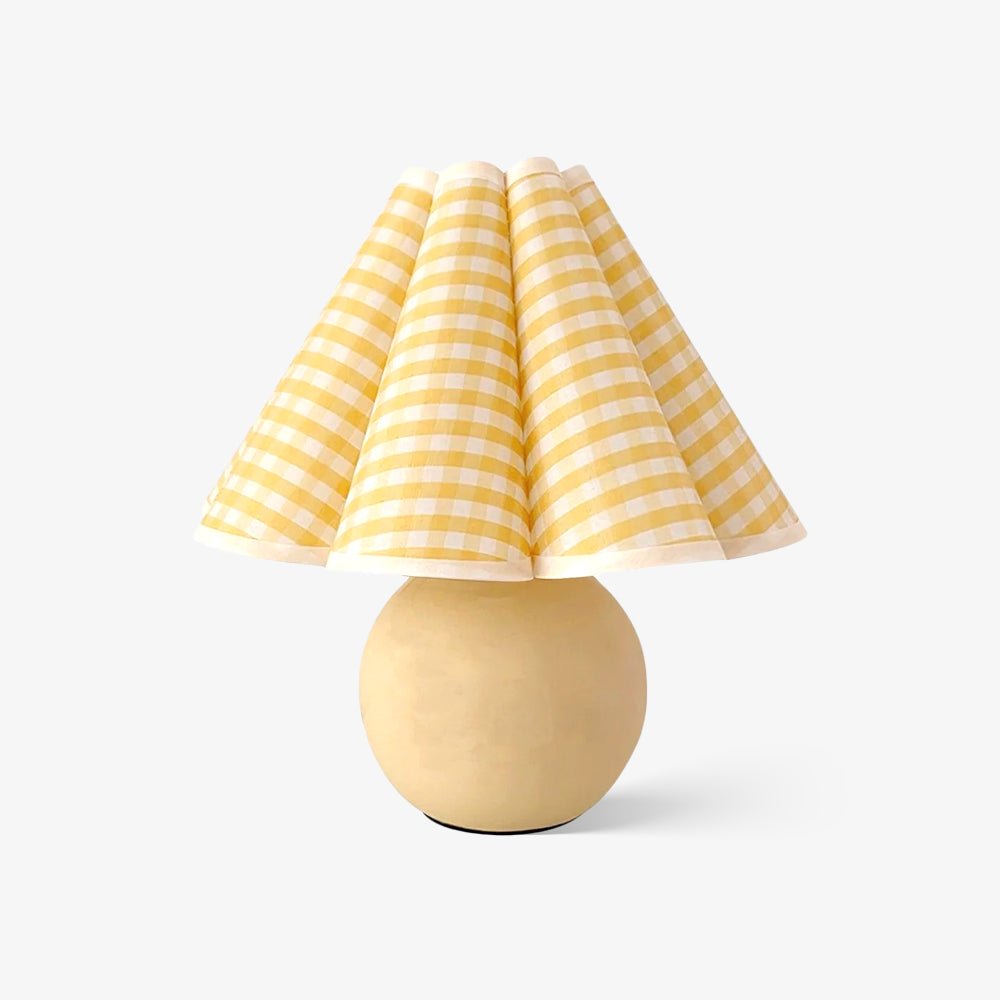 Nirixon lekfull bordslampa i tyg