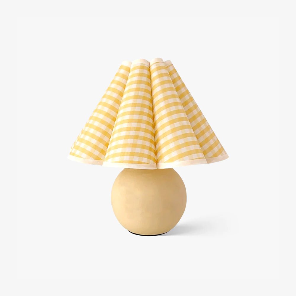 Nirixon lekfull bordslampa i tyg
