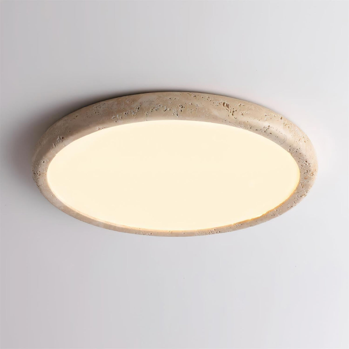 Ciro loftslampe i travertin
