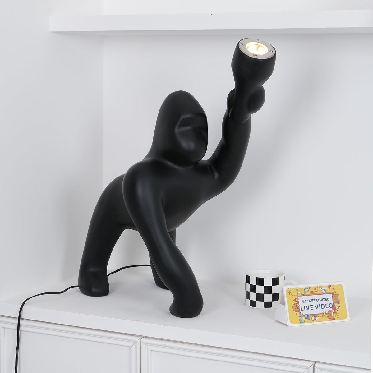 Candeeiro de pé Gorilla