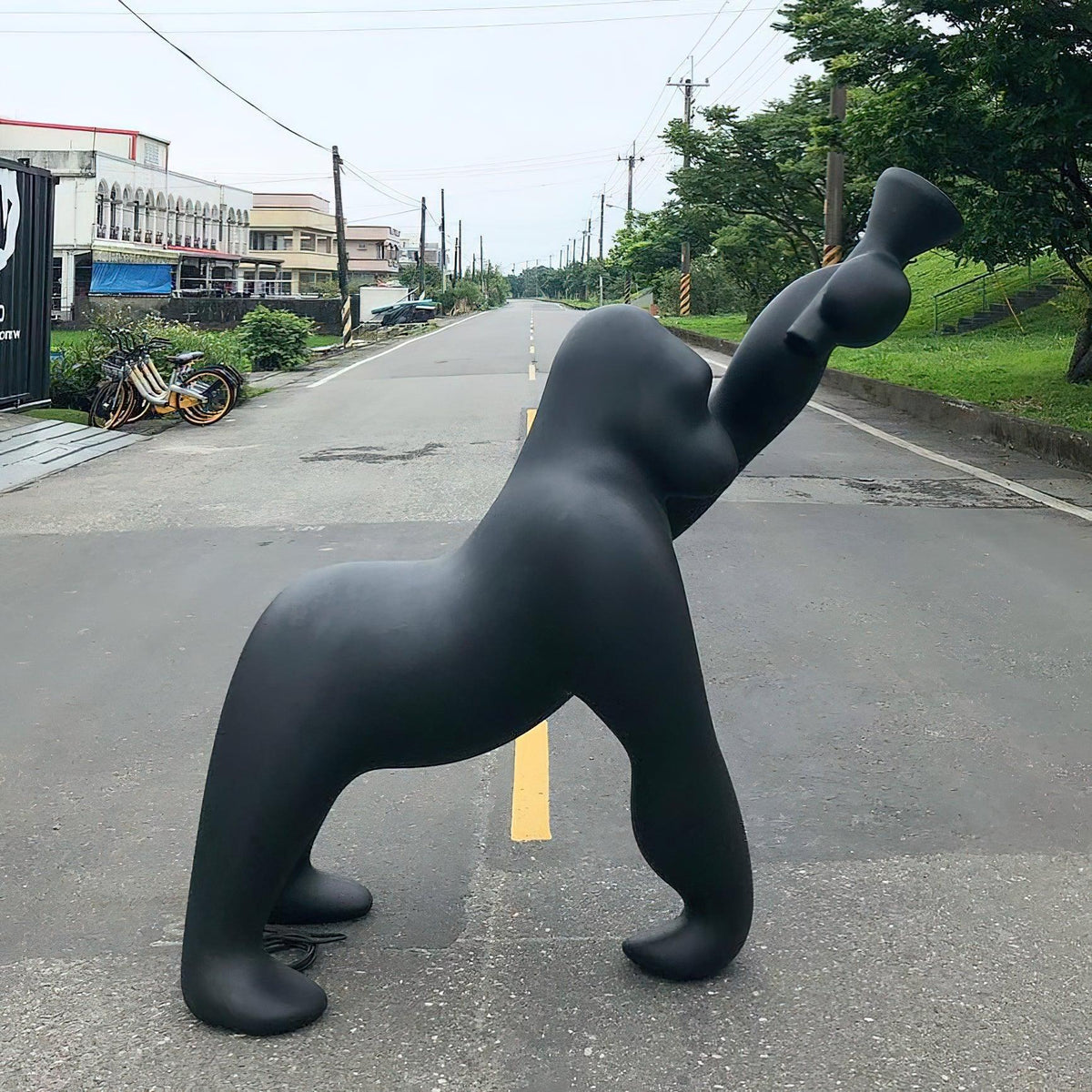 Candeeiro de pé Gorilla