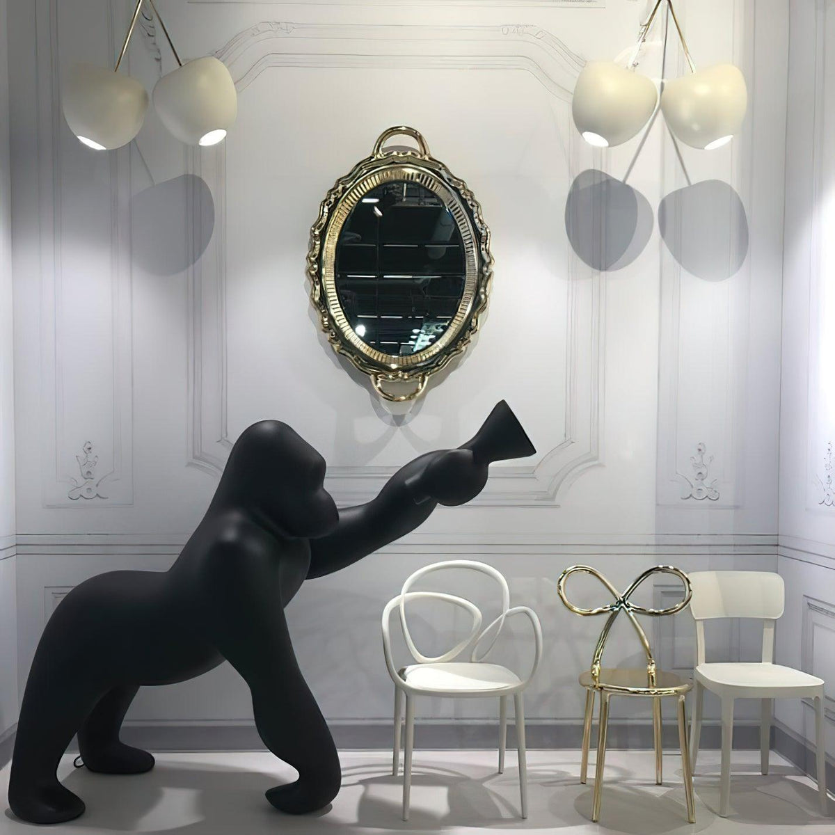 Candeeiro de pé Gorilla