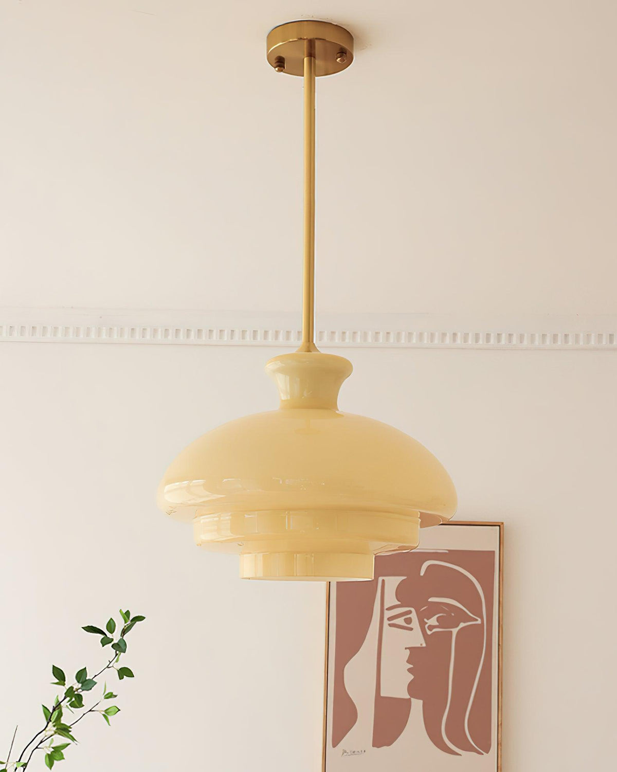 Sunbeam moderni lasinen riippuvalaisin