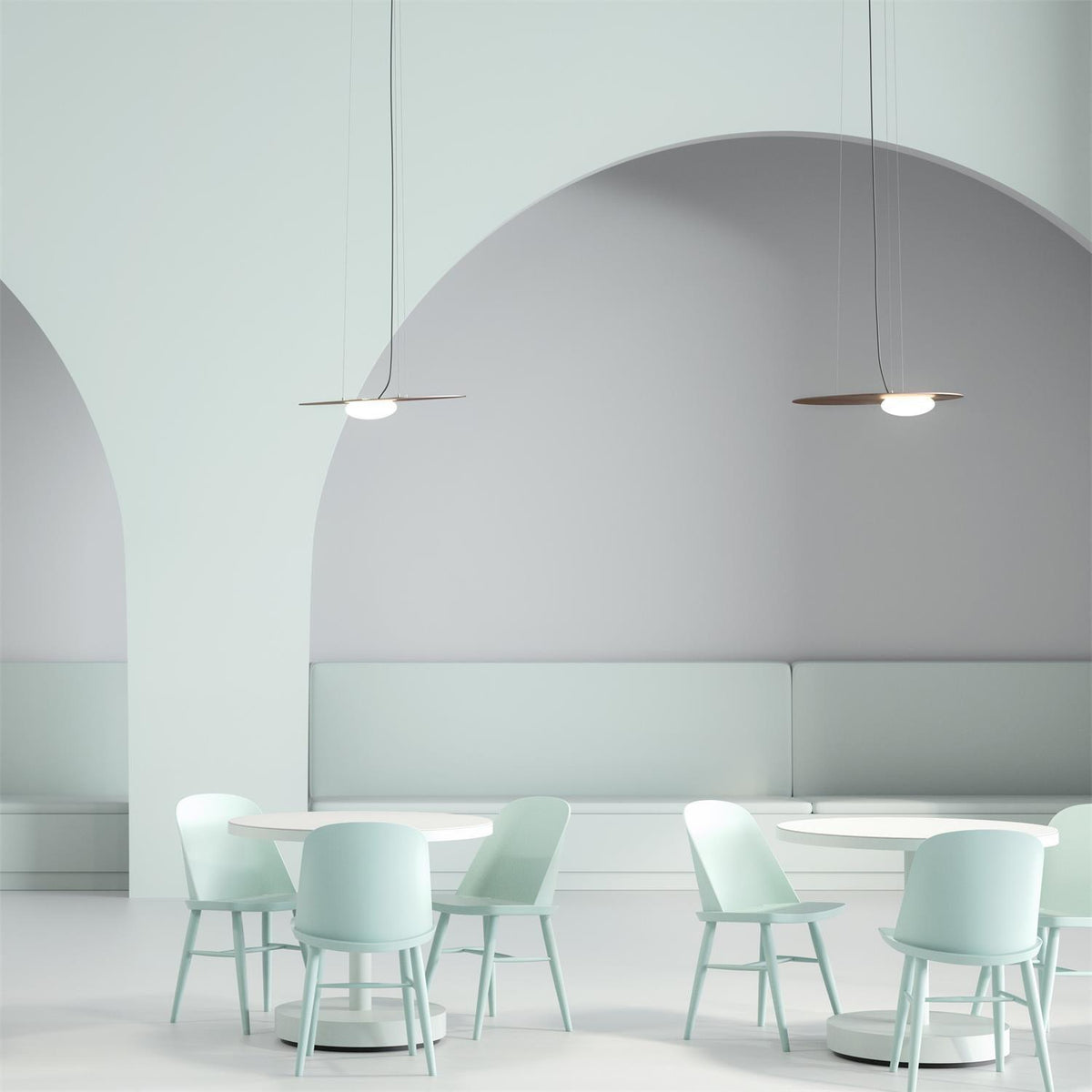Lumanielle industriel kunstnerisk pendel