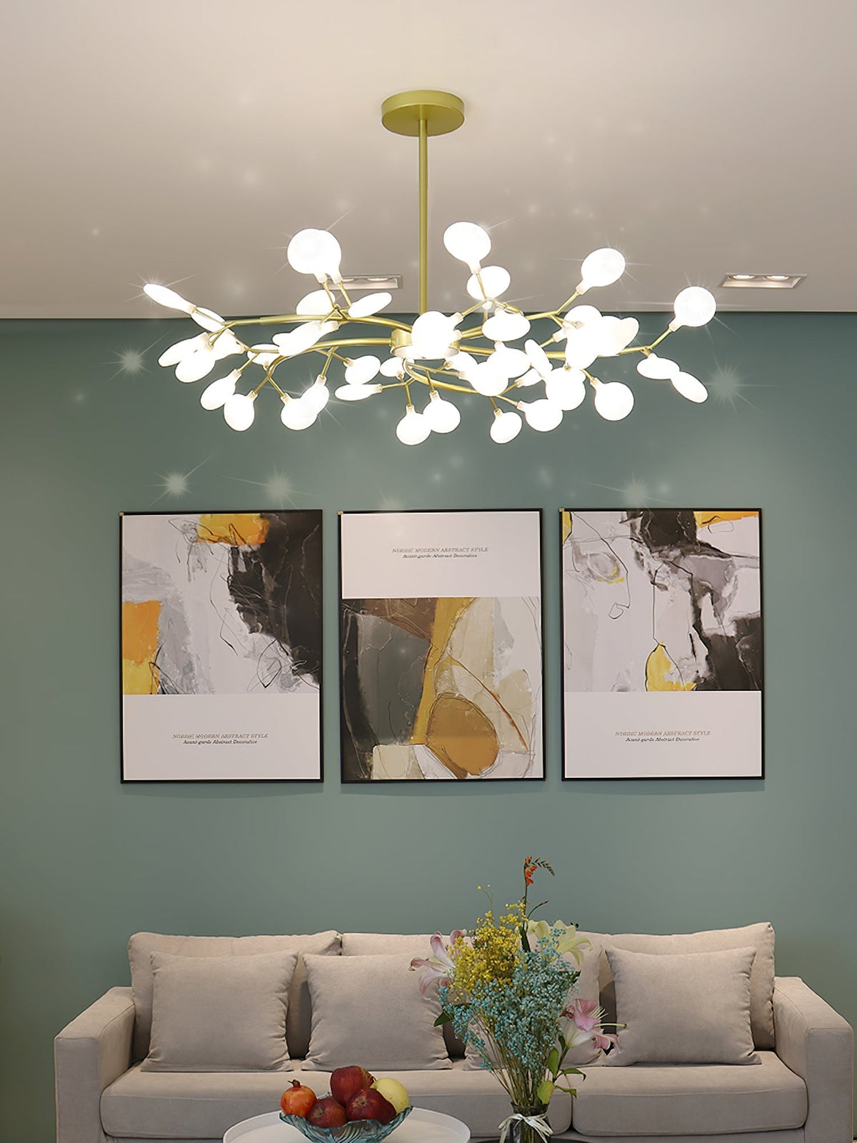 Riviselle Firefly-LED-kattokruunu