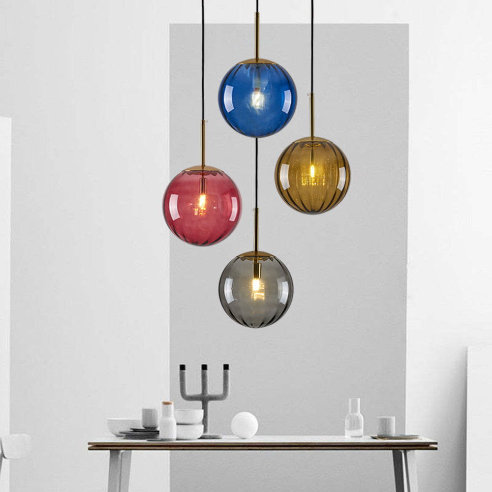 Elsyn Pendant Light Globe Glass Modern