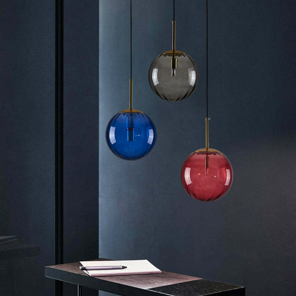 Elsyn Pendant Light Globe Glass Modern