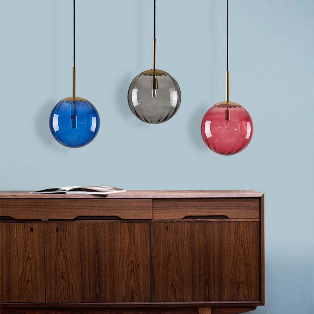 Elsyn Pendant Light Globe Glass Modern