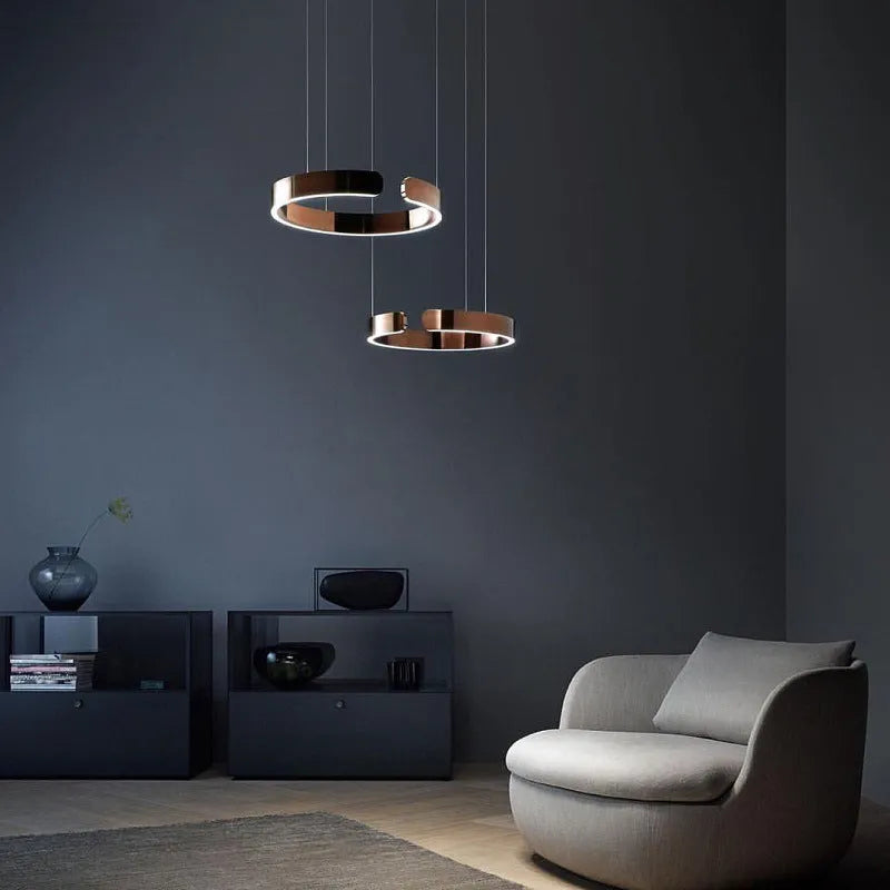 Soriel Pendellampe Luksuriøs Minimalistisk LED-ring