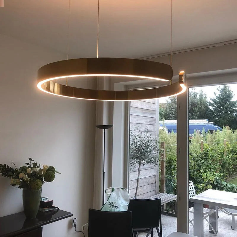 Soriel Pendellampe Luksuriøs Minimalistisk LED-ring