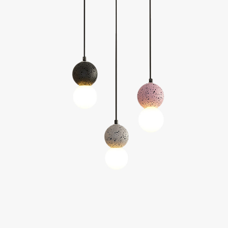 Orynth Pendant Light Travertine Modern