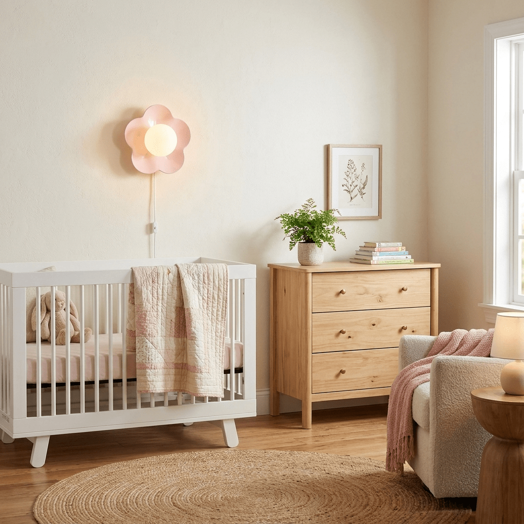 Miranine La fleur plug-in-væglampe
