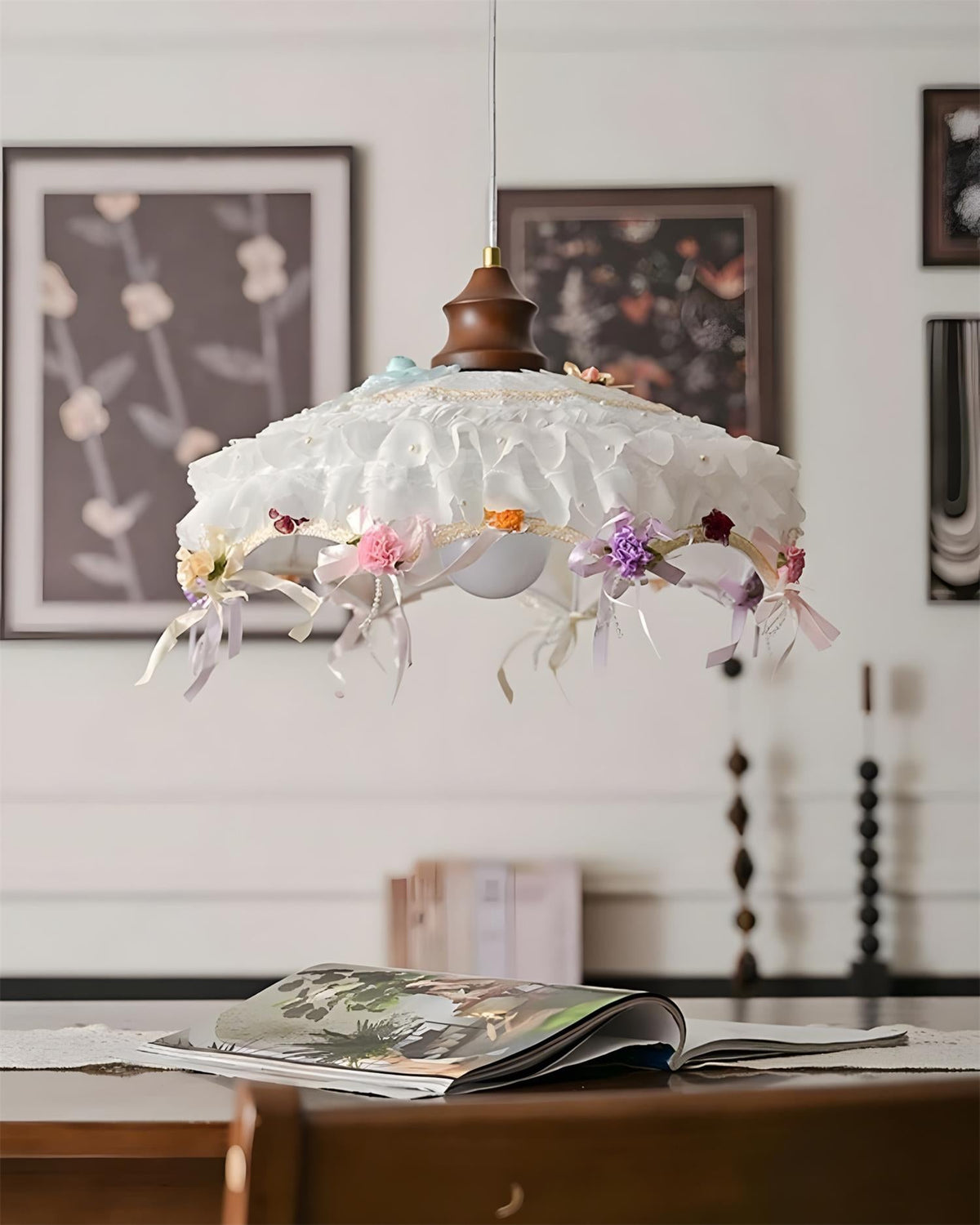 Candeeiro suspenso Laceflower