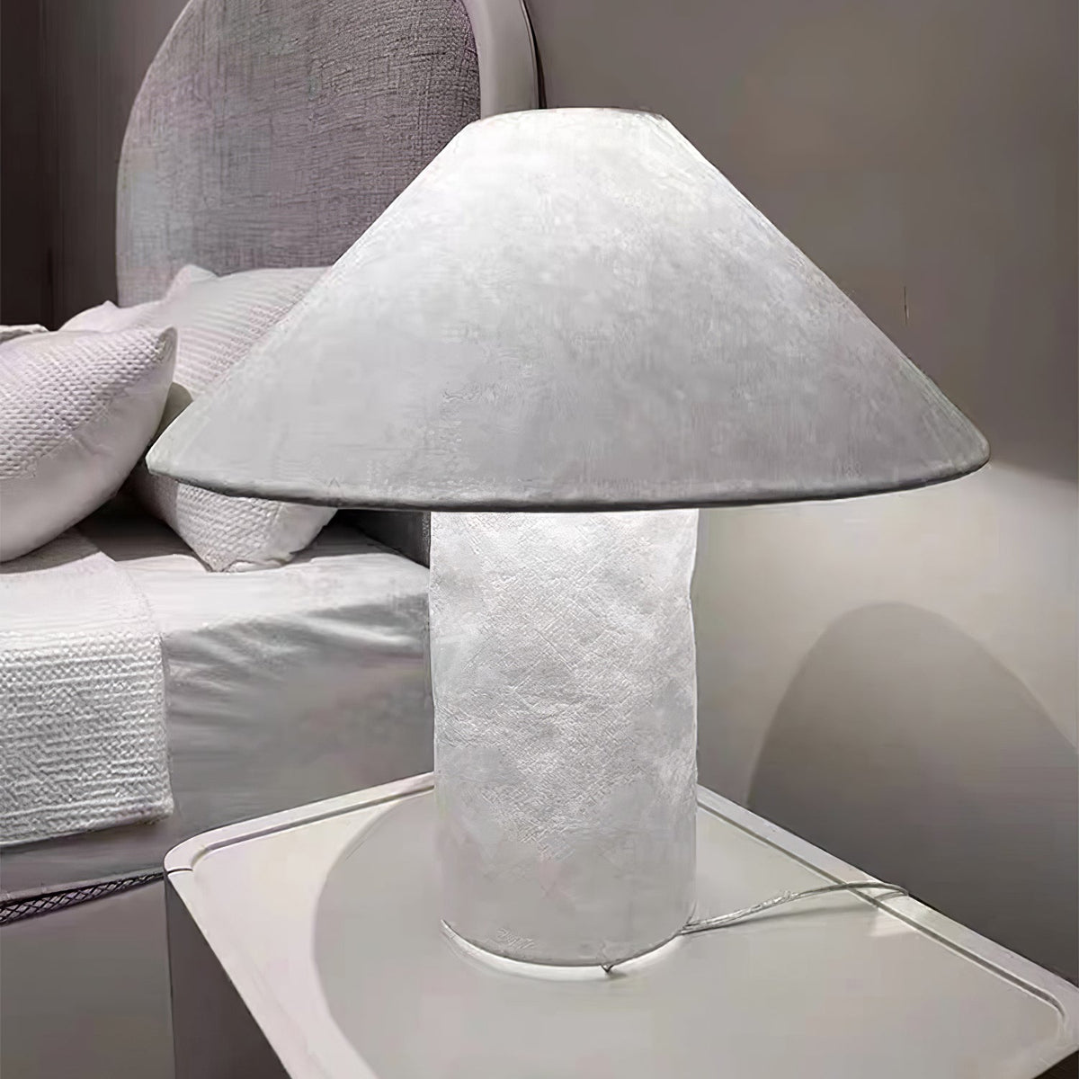 Lalemu konstnärlig bordslampa i papper