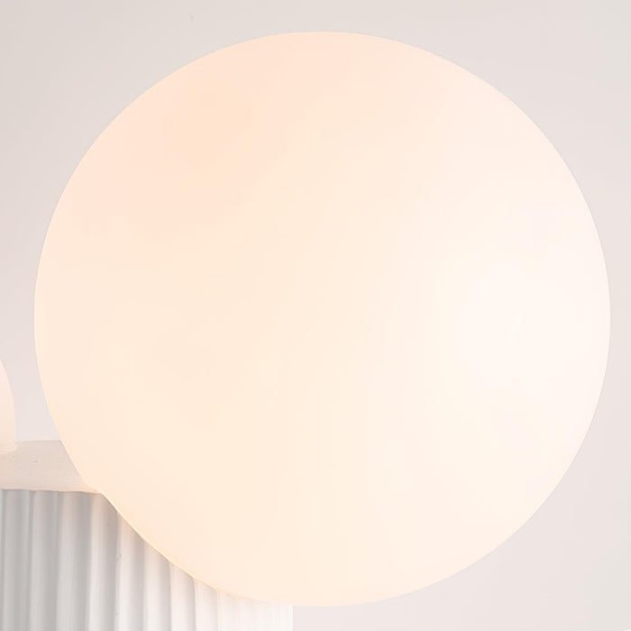 Zenithre lekfull bordslampa i harts och plast