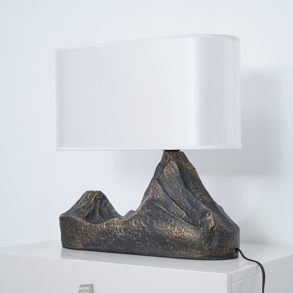 Della bordslampa i naturlig harts