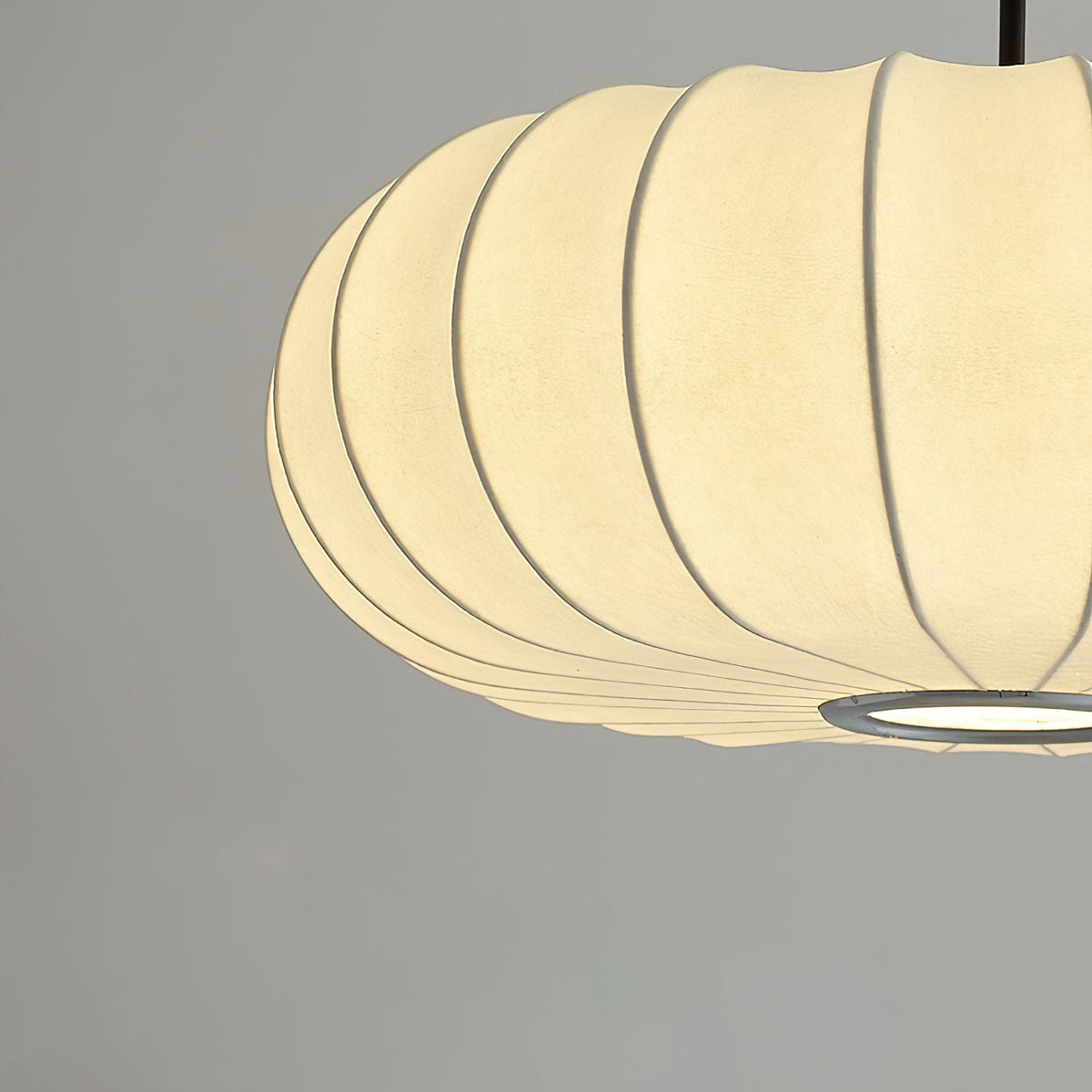 Candeeiro suspenso Caedwyn Lantern em seda