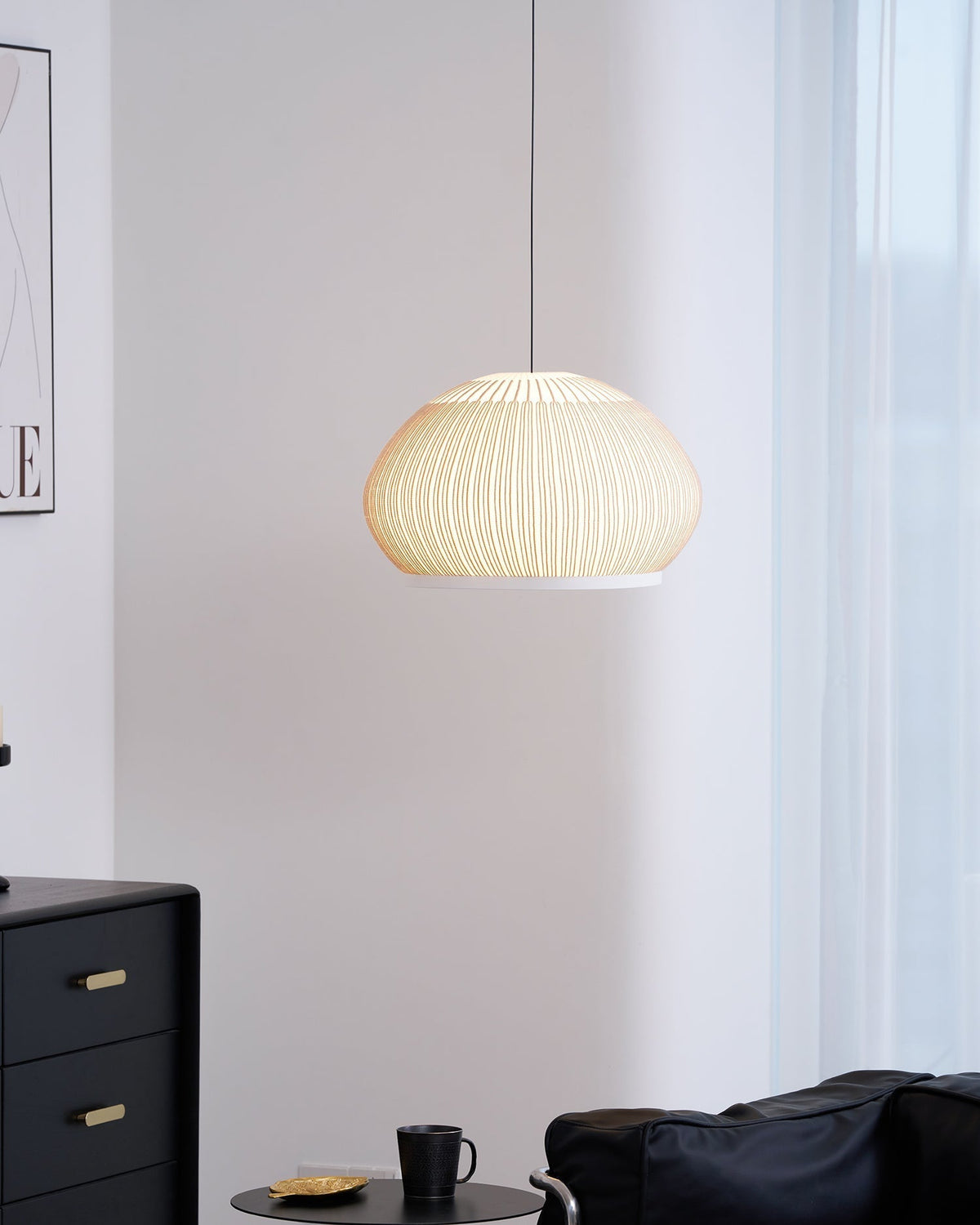 Lineiella minimalistinen kangasriippuvalaisin