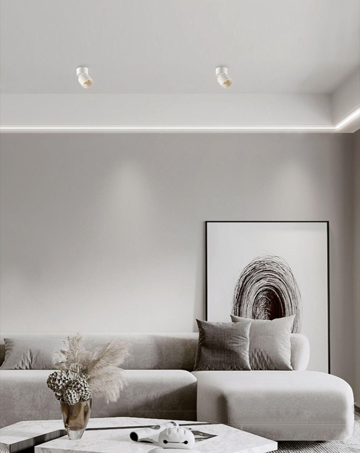 Alvynora moderna minimalistiska spotlights för tak