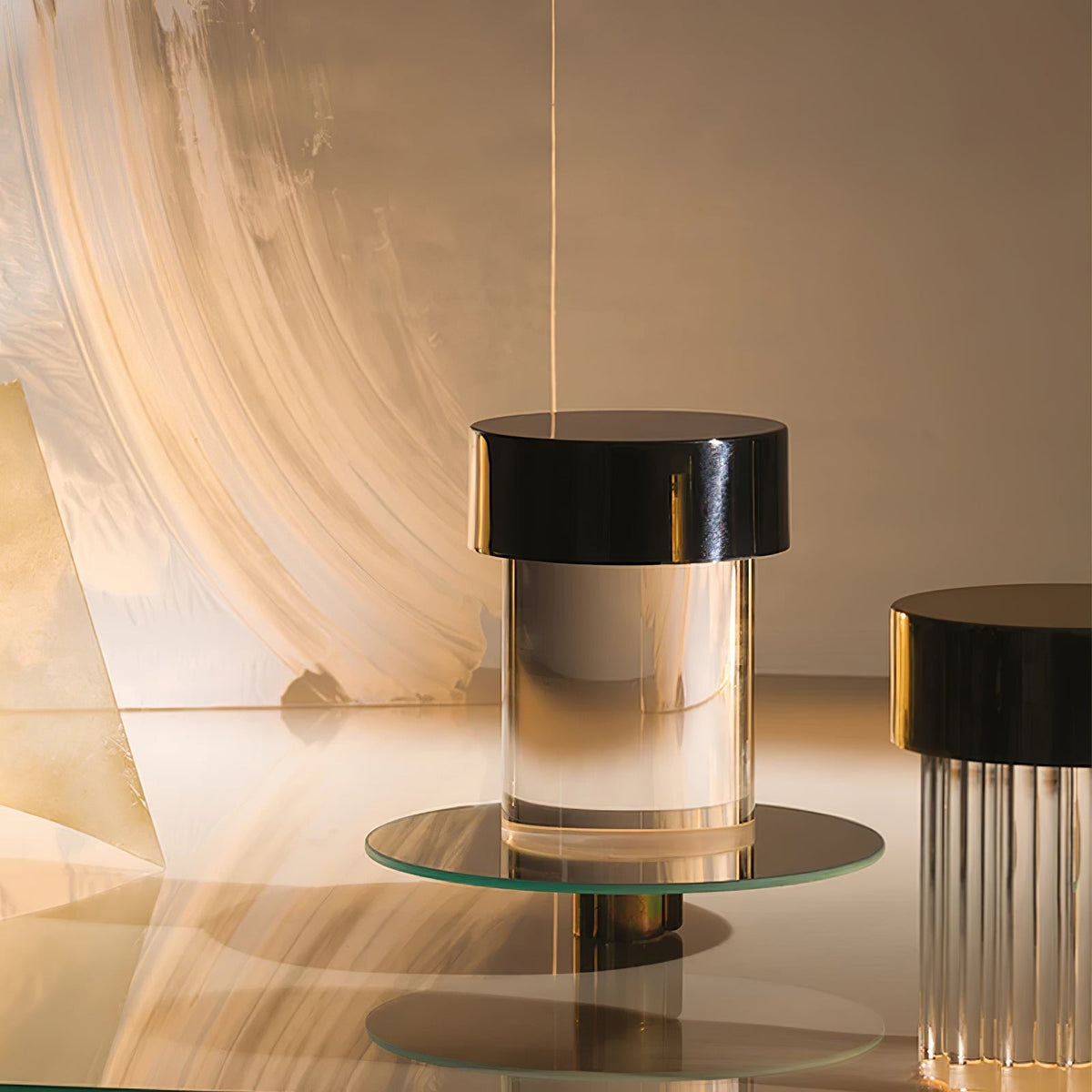 Pryden minimalistisk bordlampe