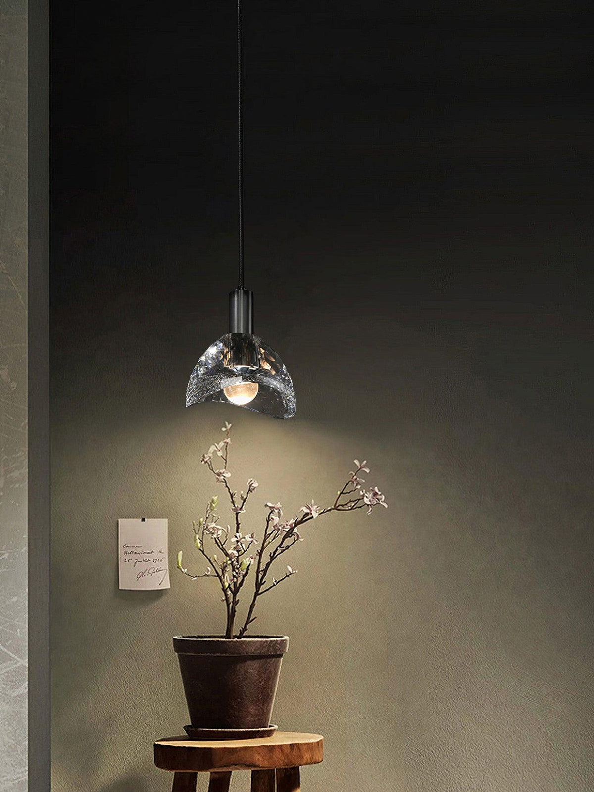 Syvinor eksklusiv nordisk kunstglas-pendel