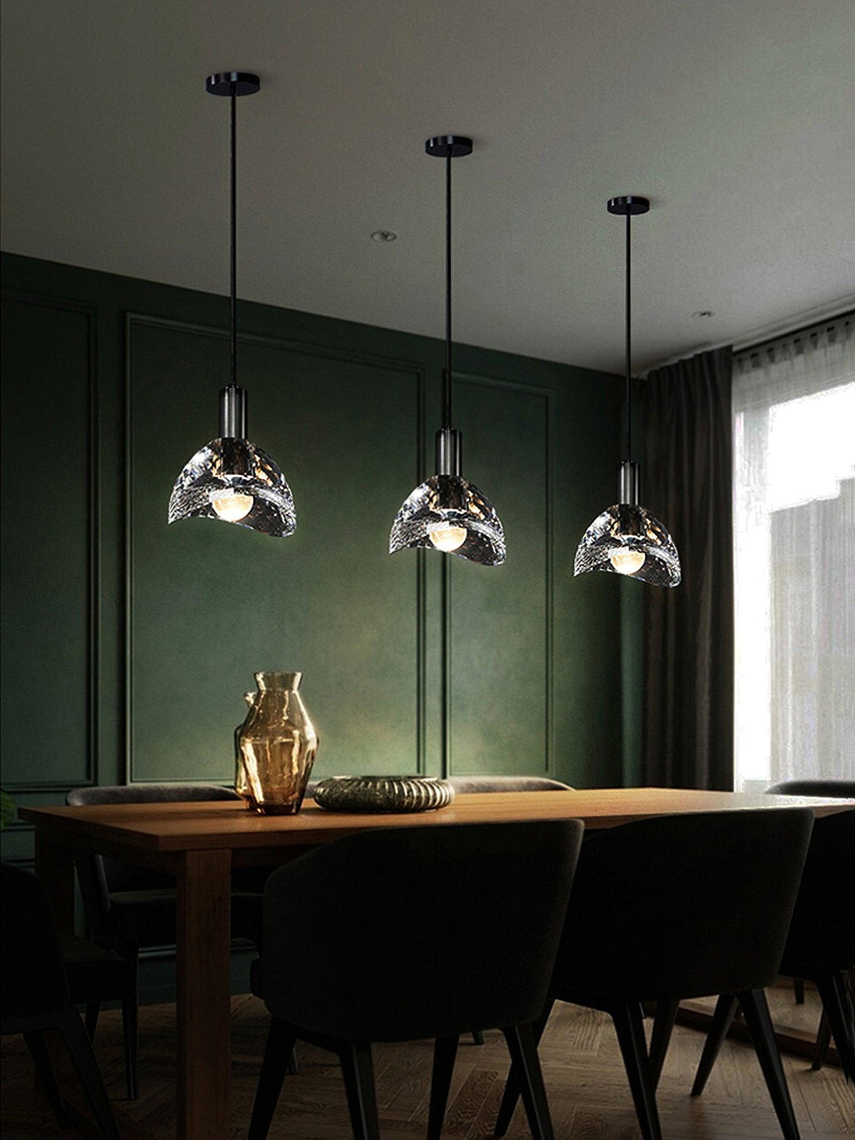 Syvinor eksklusiv nordisk kunstglas-pendel
