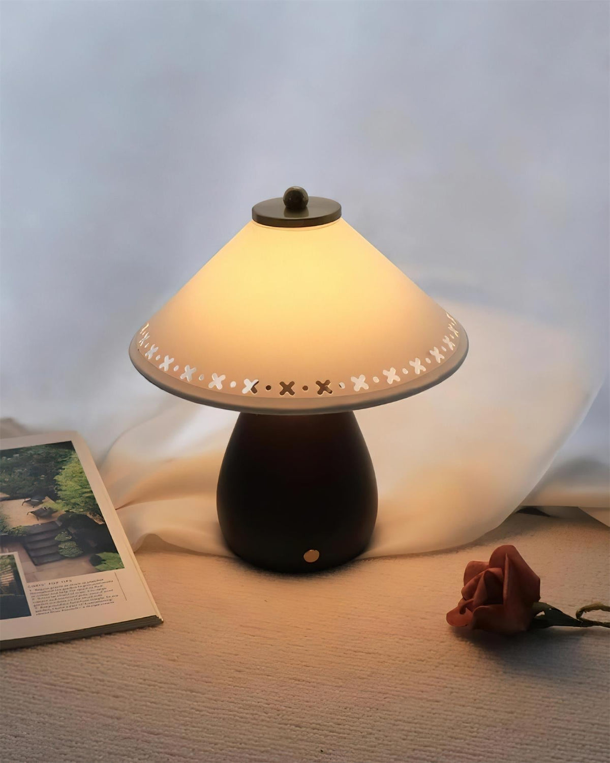 Moire-bordlampe