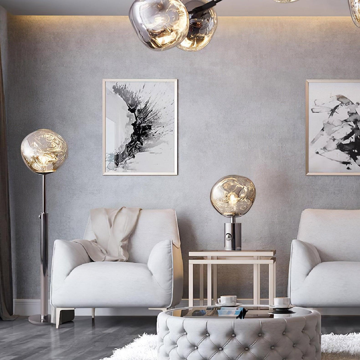 Velan kunstnerisk bordlampe