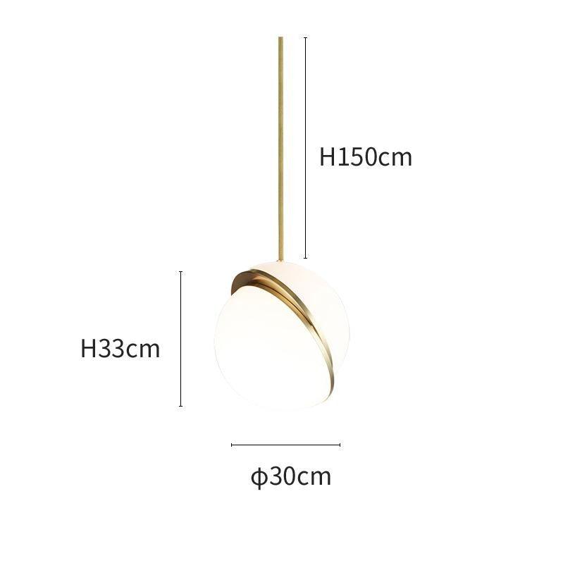 Cavira minimalistisk pendel i glas