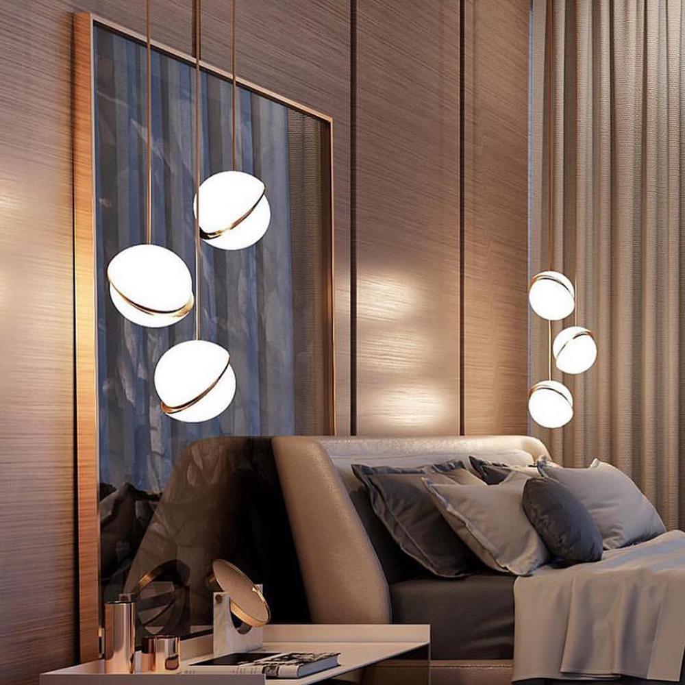 Cavira minimalistisk pendel i glas