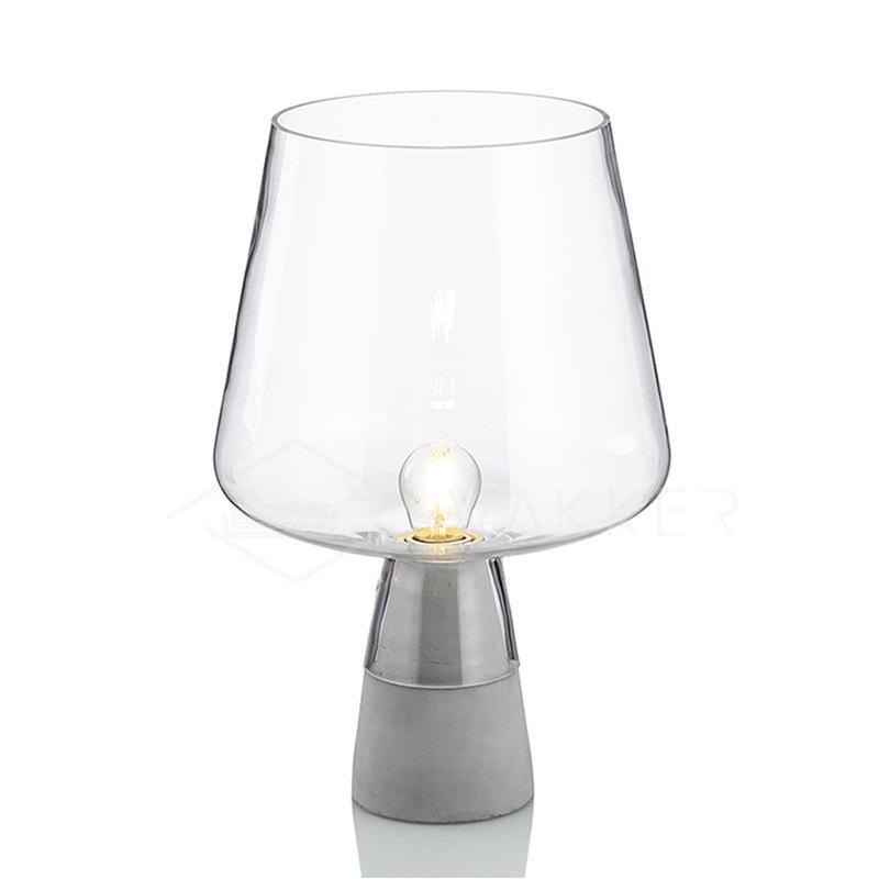 Elairella minimalistisk cementbordlampe