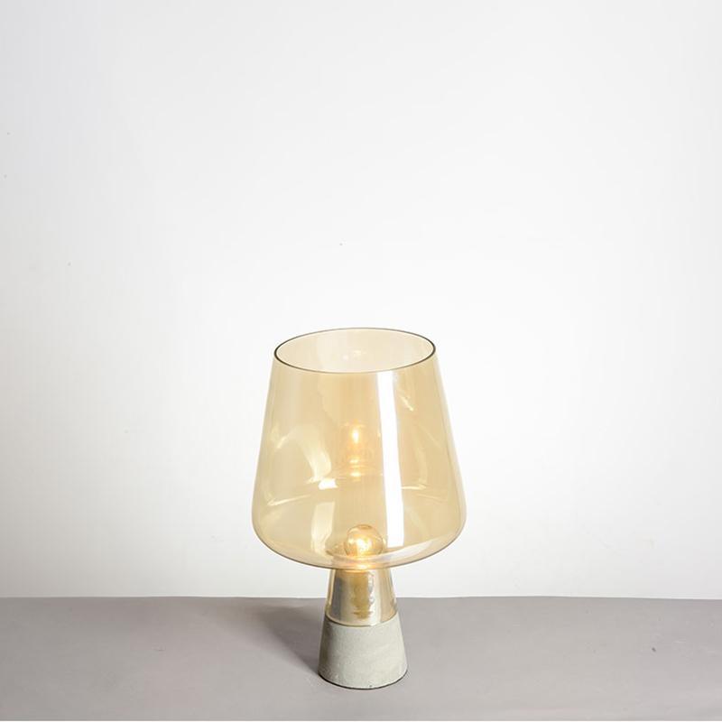 Elairella minimalistisk cementbordlampe