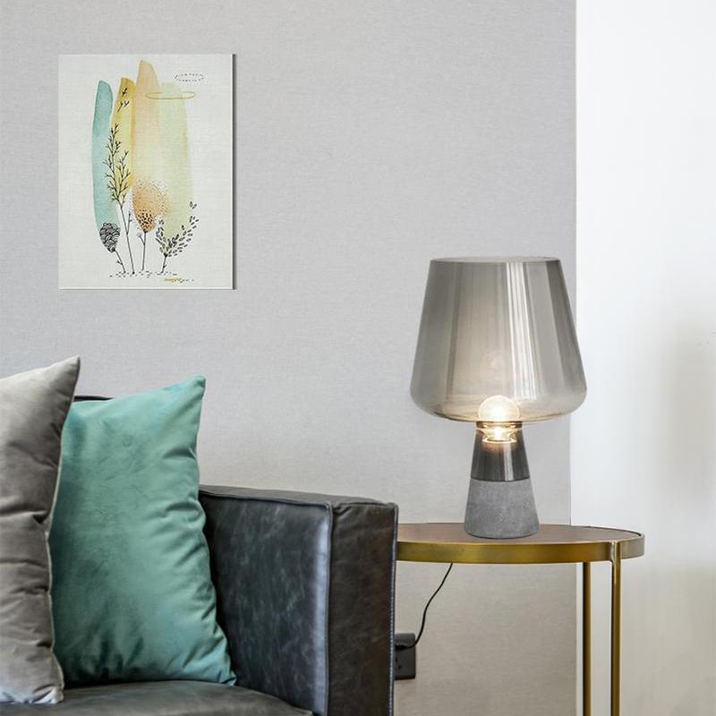 Elairella minimalistisk cementbordlampe