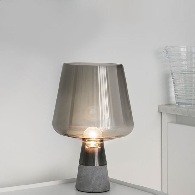 Elairella minimalistisk cementbordlampe