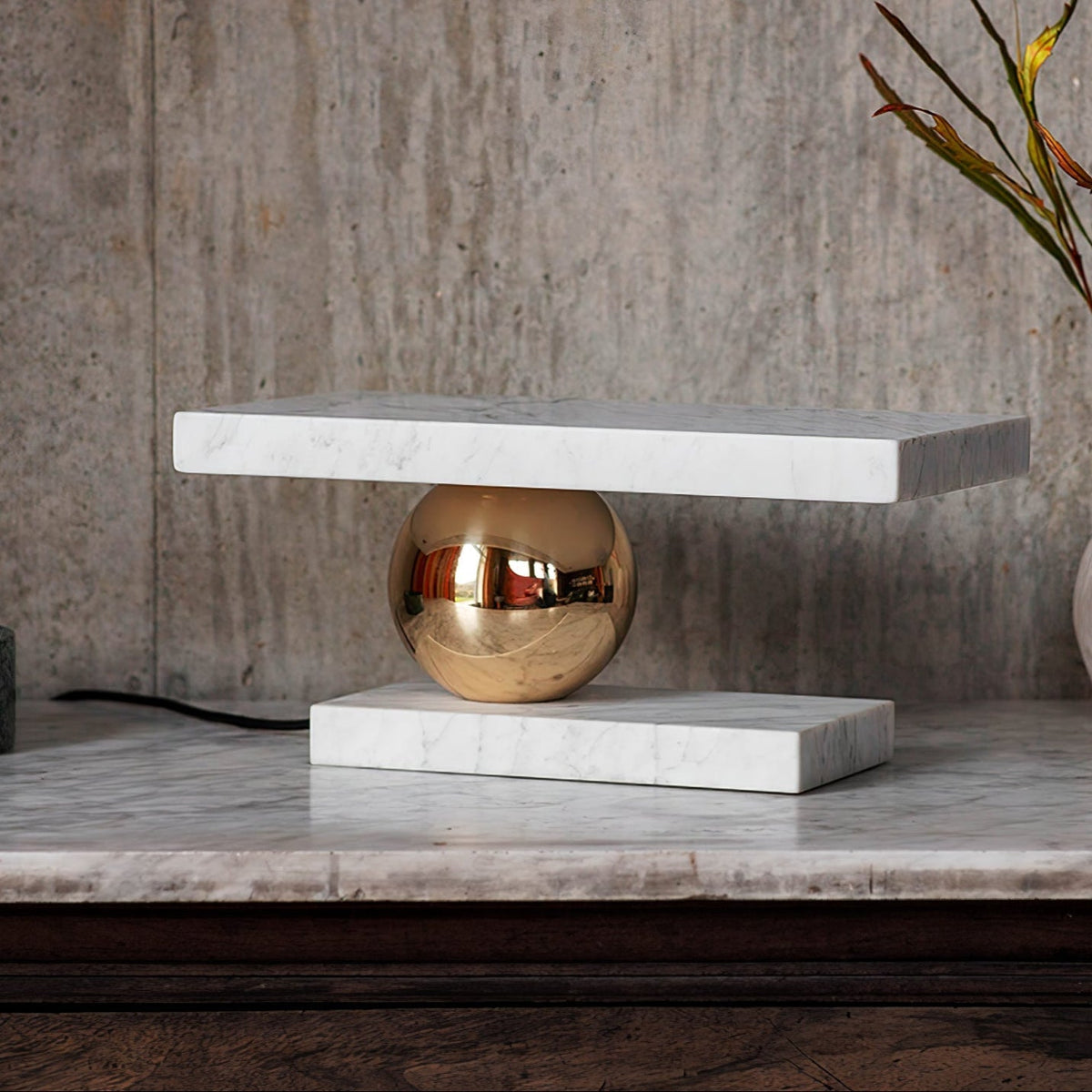 Andrew moderne marmorbordlampe