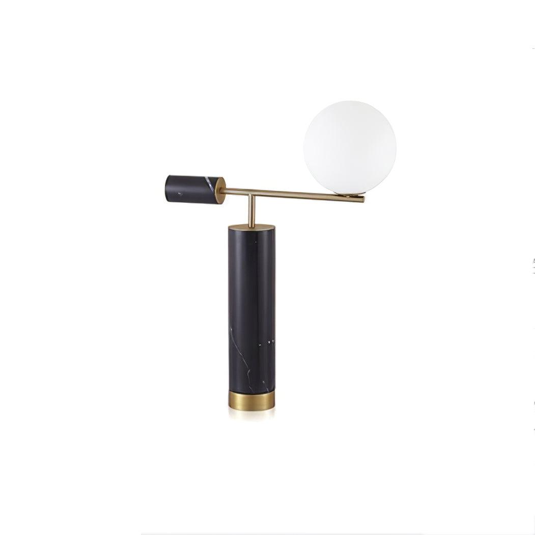Vathayre minimalistisk bordlampe i marmor