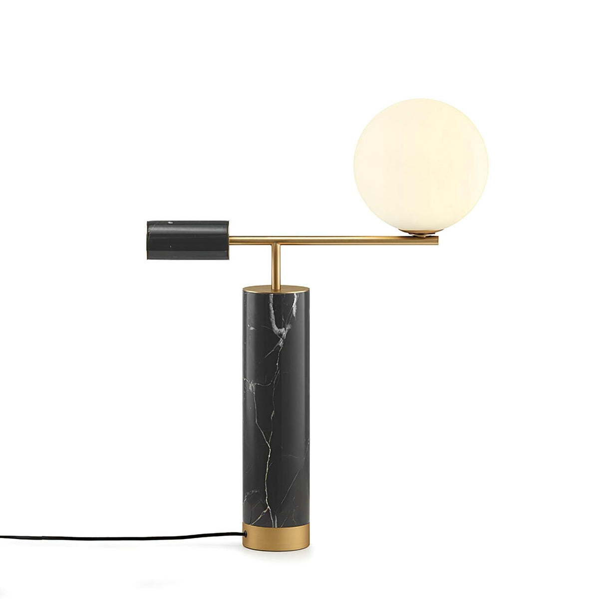 Vathayre minimalistisk bordlampe i marmor