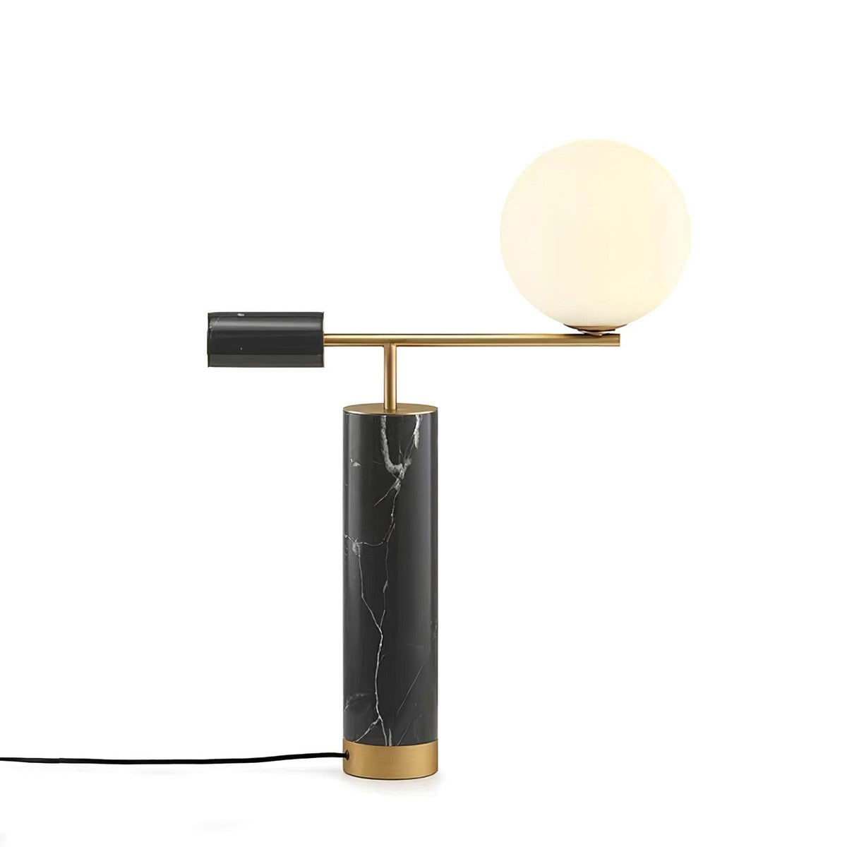 Vathayre minimalistisk bordlampe i marmor