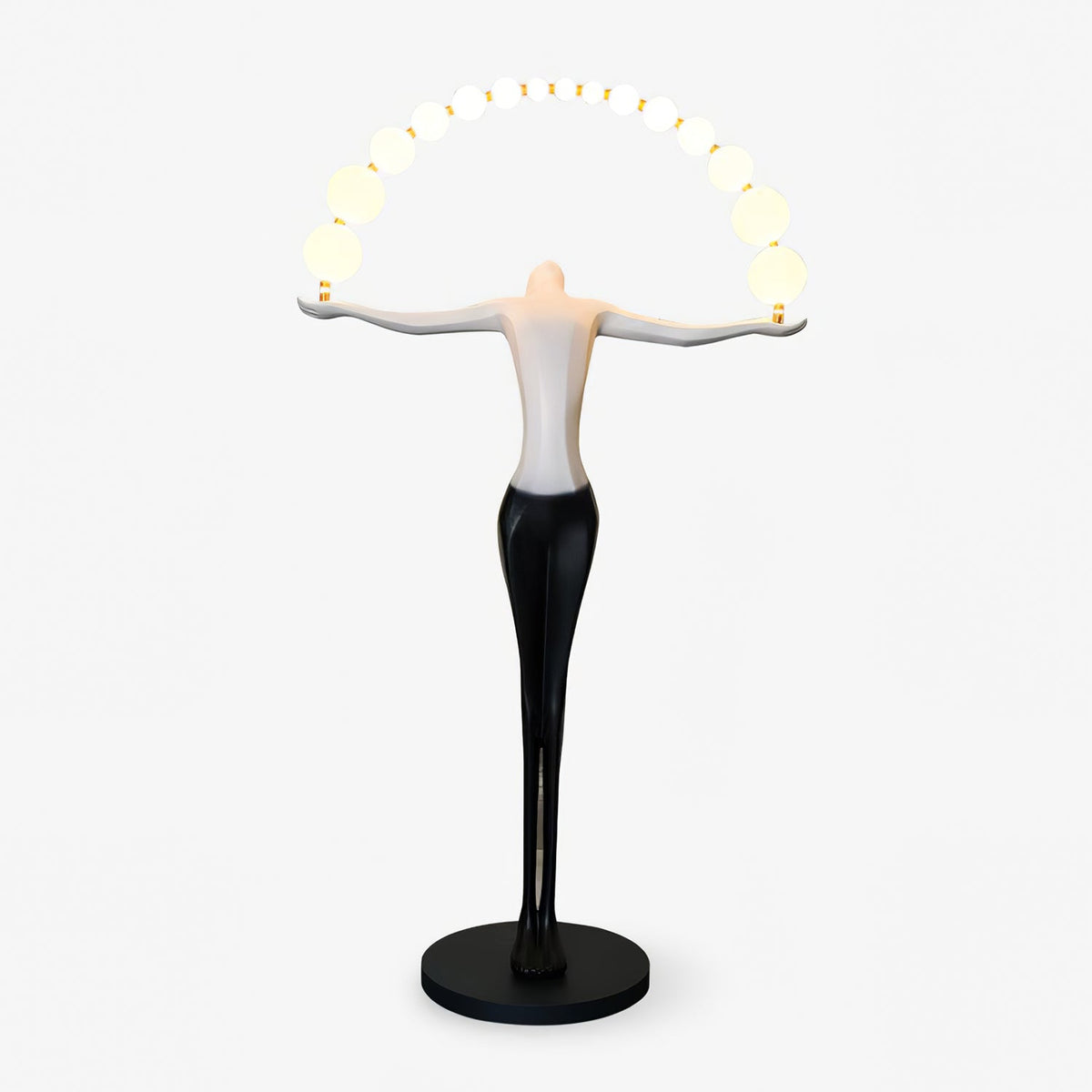 Luminara skulptural golvlampa med gradient