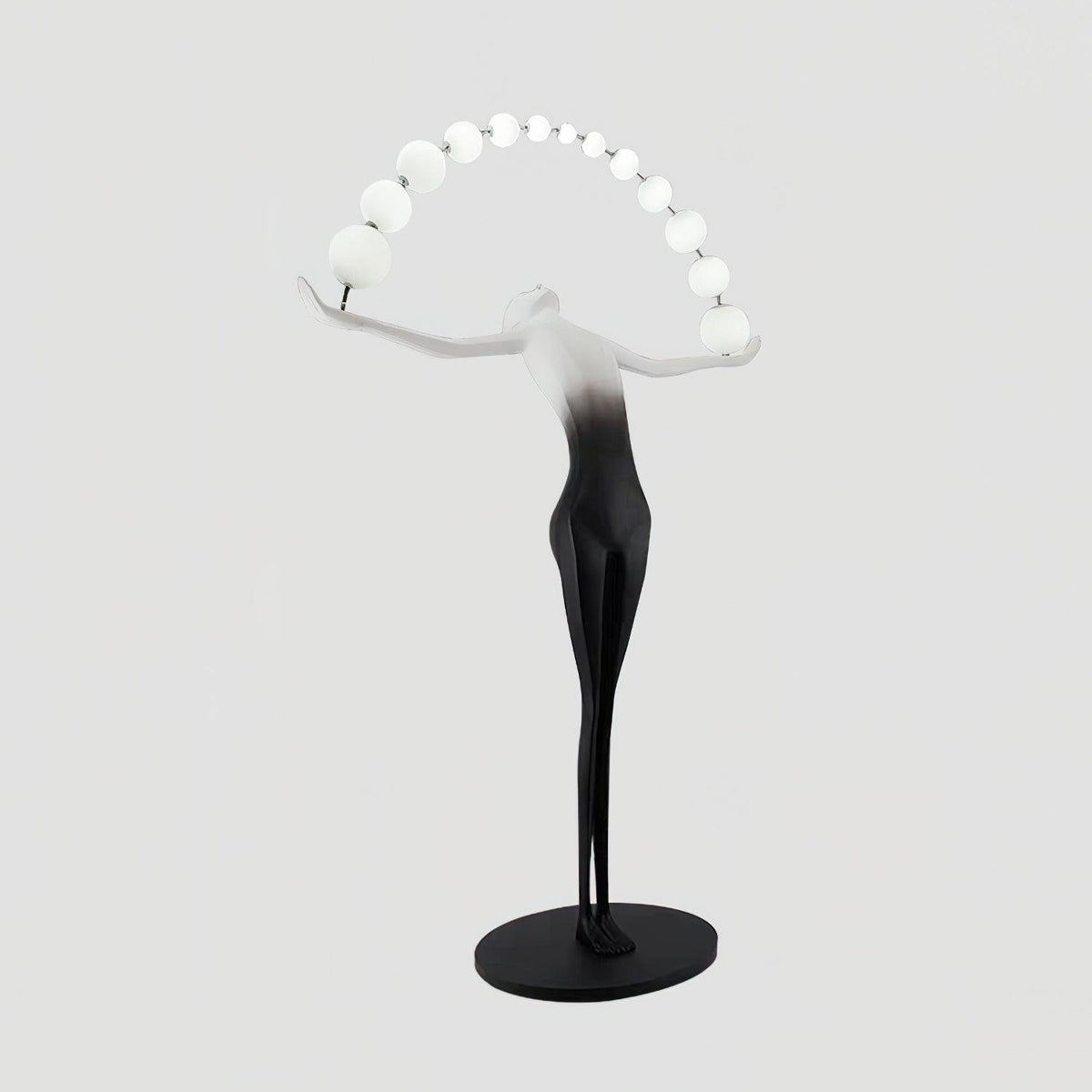 Luminara skulptural golvlampa med gradient