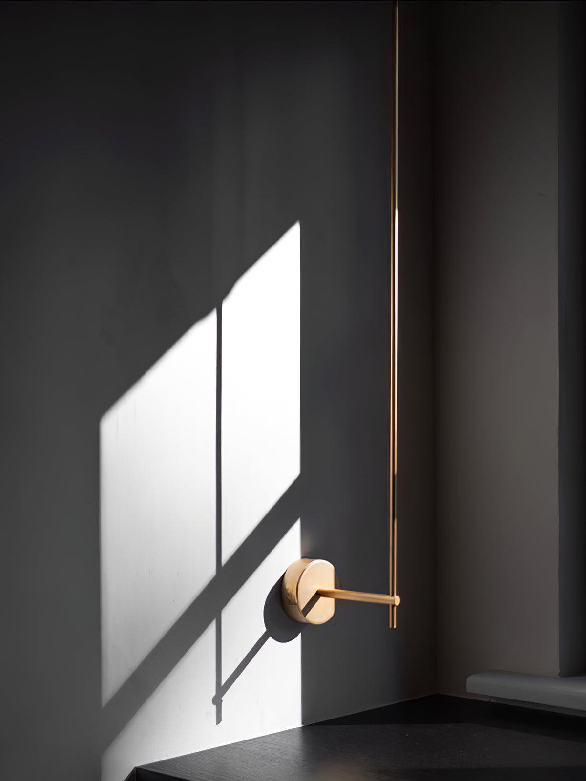 Aplique de parede Mymareth moderno minimalista em forma de haste