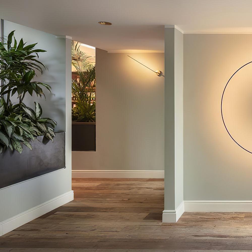 Aplique de parede Mymareth moderno minimalista em forma de haste