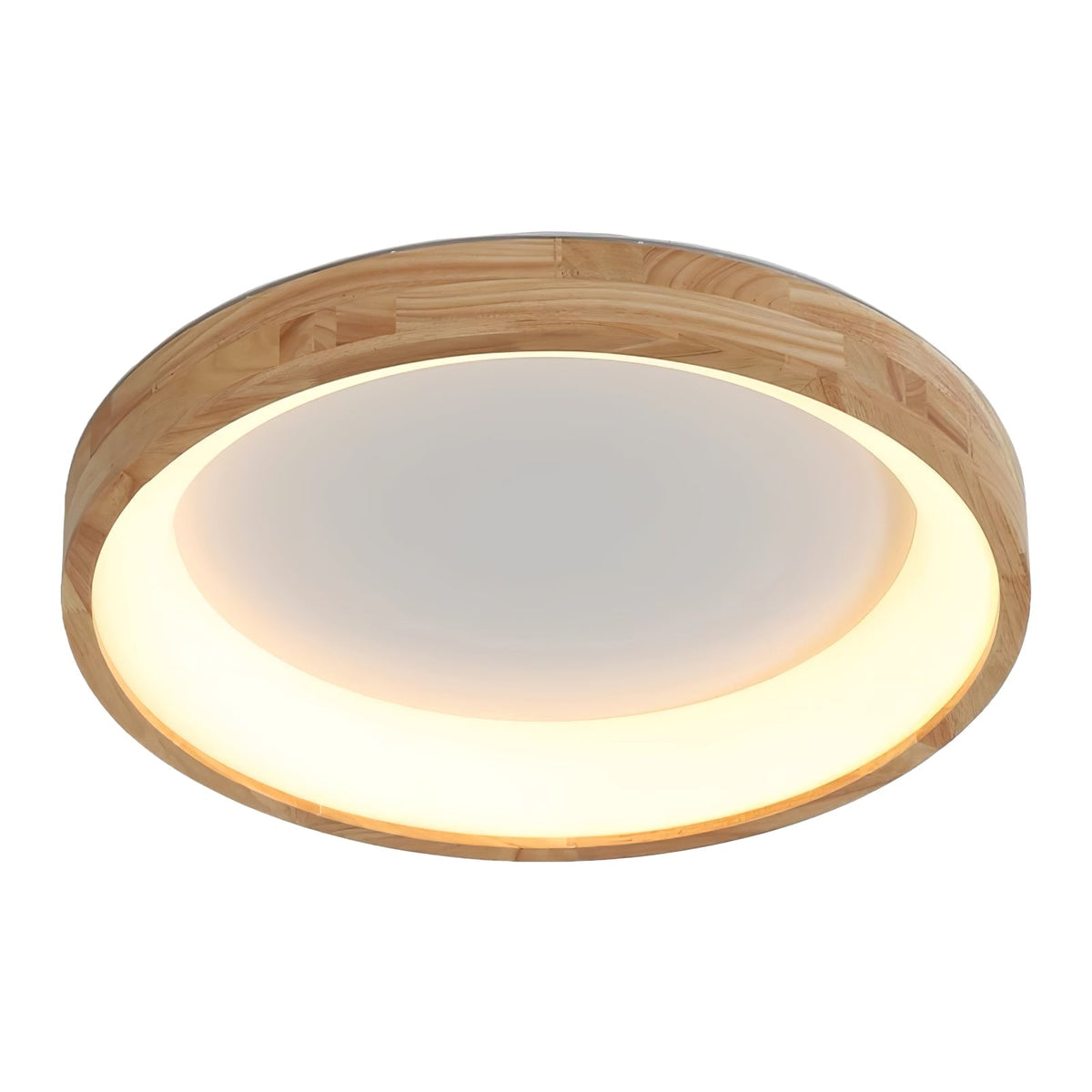 Candeeiro de teto quadrado de madeira moderno minimalista Uphae
